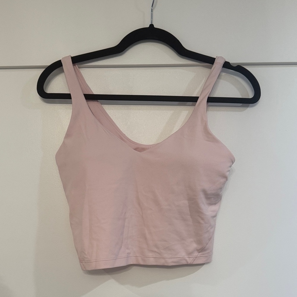 Lululemon strawberry milkshake align tank sz 8